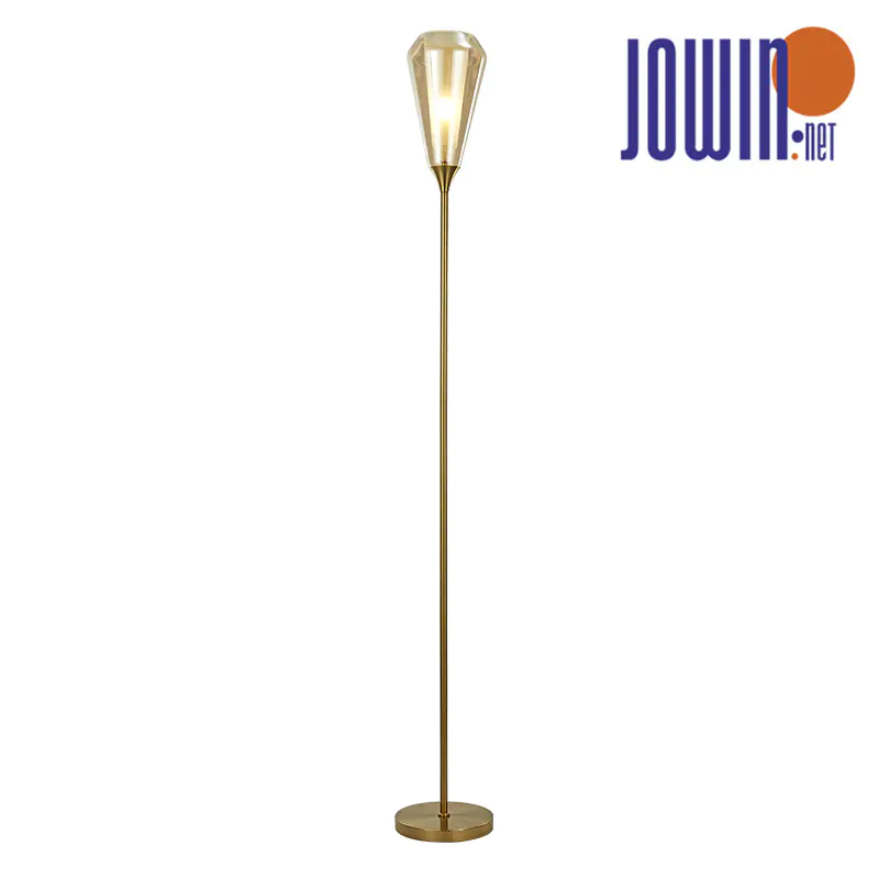 Bed Room Cognac Long Floor Lamp