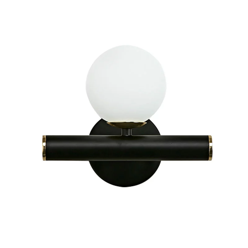 Home décor simple glass wall lamp