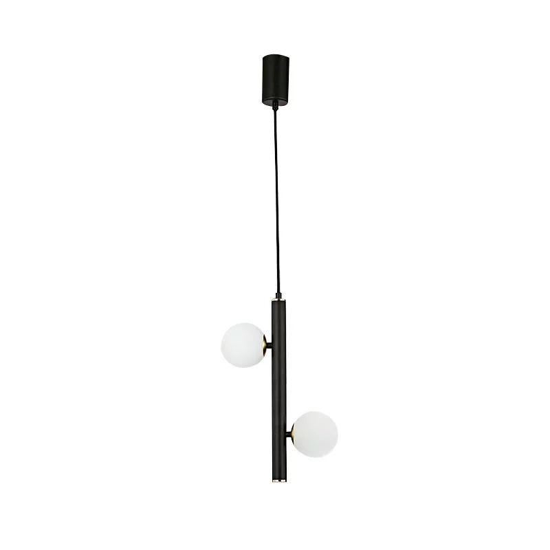 Home décor white glass pendant lamp