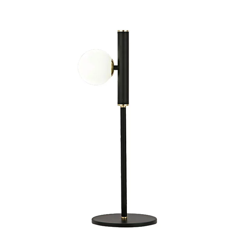 Simple glass table lamp